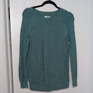 Teal Knit Sweater